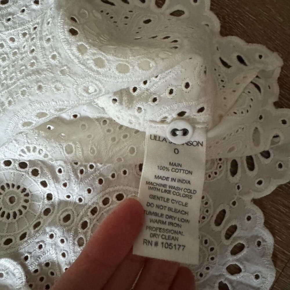 Ulla Johnson Mischa top Pristine size xsmall-small - Picture 6 of 7